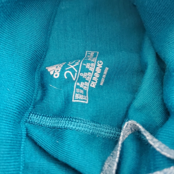 ADIDAS x Missoni How We Do Leggings Teal XXS NWT - Picture 7 of 8